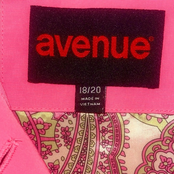 Avenue Vintage Women’s Pink Rain Coat☔️ NWOT - Picture 9 of 11